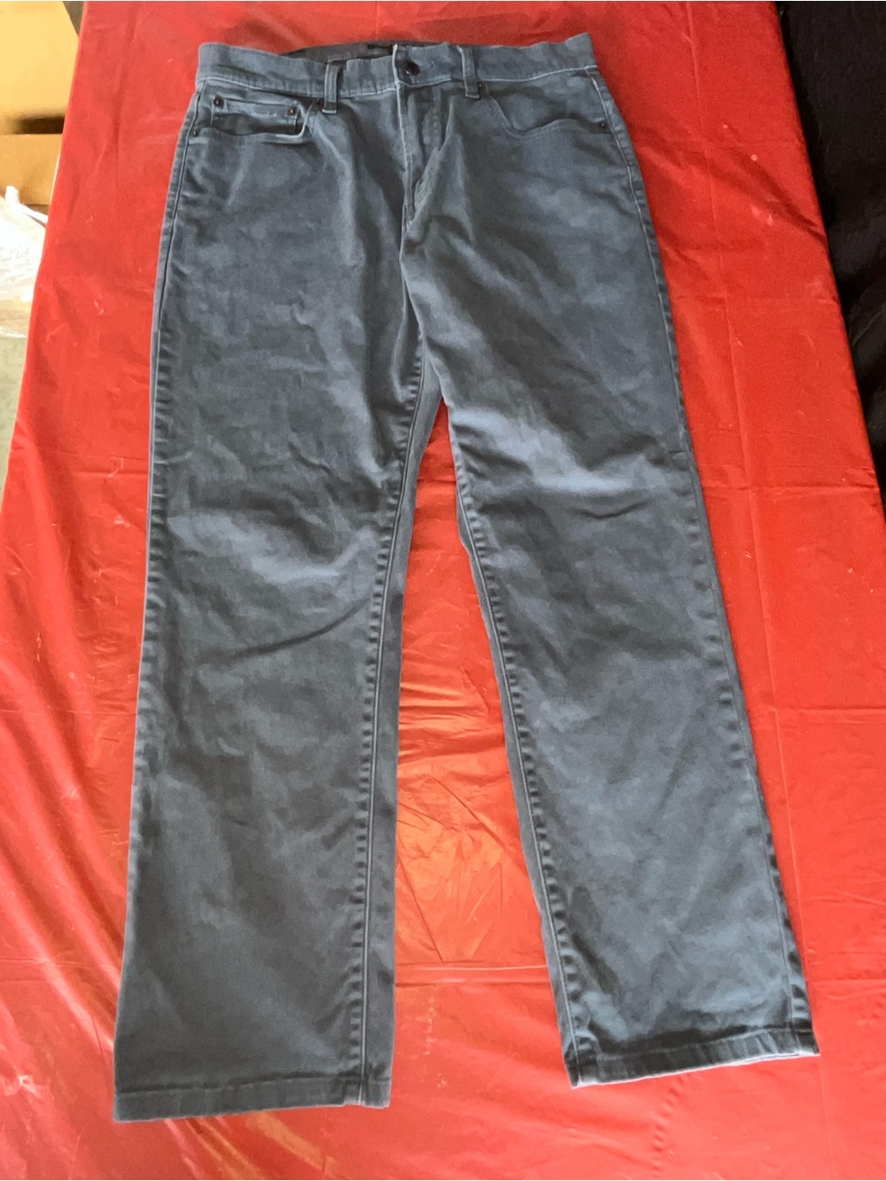 Lucky Brand Light Blue Men's Jeans with Leather Patch image 9